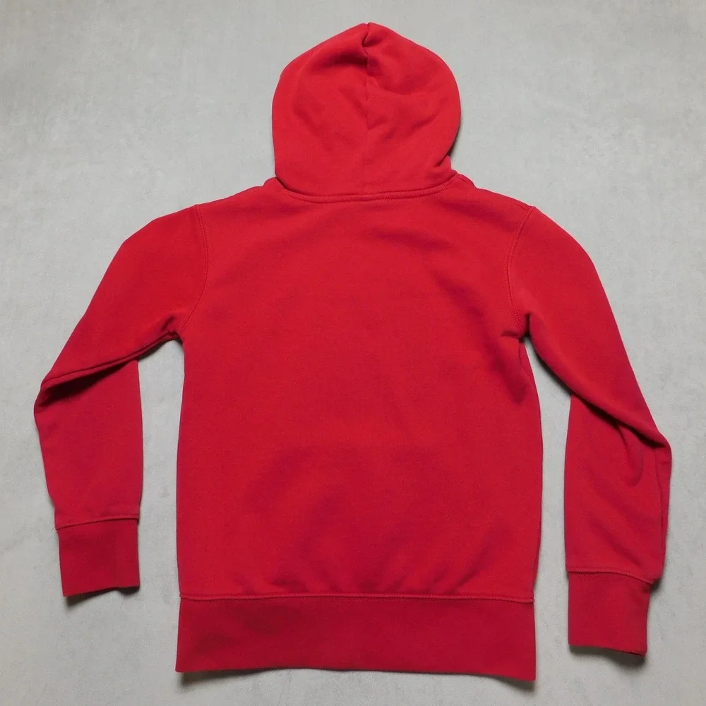 Jordan Kids Small Jumpman Fleece Pullover Hoodie Red White Logo Small 95A715-R78